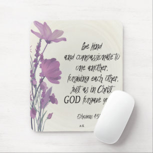 Personalised Bible Verse Mountains Mouse Pad