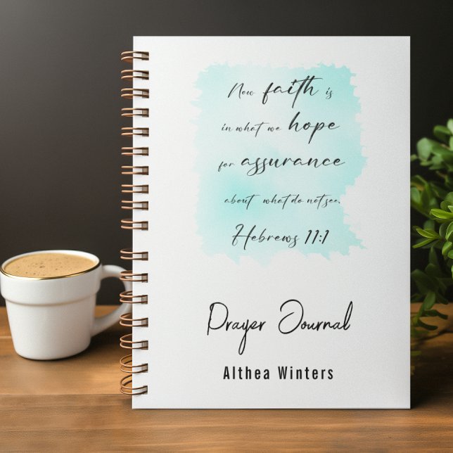 Personalised  Bible Verse Spiral  Notebook (Creator Uploaded)