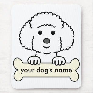 Personalised Bichon Frise Mouse Pad