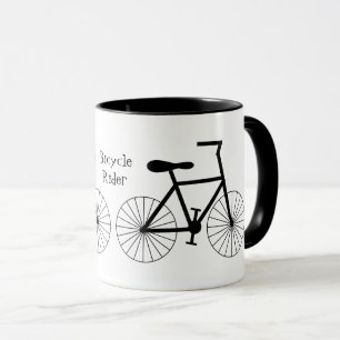Personalised Bicycle Design Mug