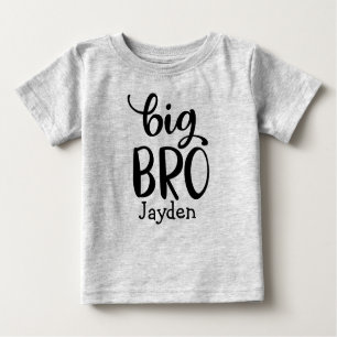 Personalised Big Bro T-Shirt Big Brother with Name