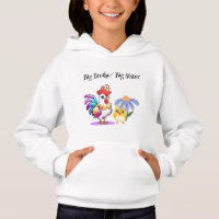 Personalised Big Brother Big Sister Hoodie