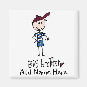 Personalised Big Brother Tshirts and Gifts Magnet
