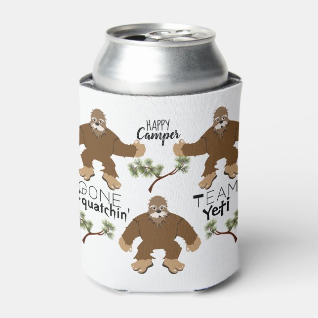 Personalised Big Foot Can Cooler (Can Front)