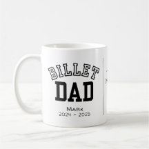 Personalised Billet Dad With Sentimental Quote