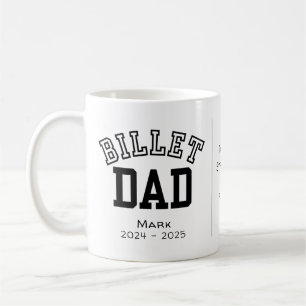 Personalised Billet Dad With Sentimental Quote Coffee Mug