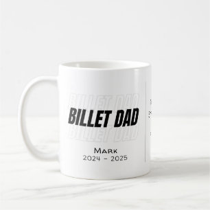 Personalised Billet Dad With Sentimental Quote Coffee Mug