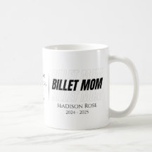 Personalised Billet Mum With Sentimental Quote