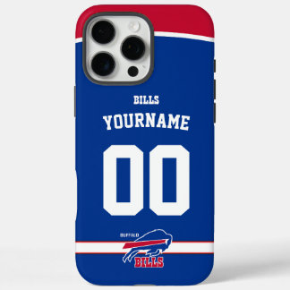 Personalised Bills Jersey American Football iPhone 16 Pro Max Case