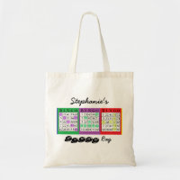Personalised BINGO Cards Bingo Tote Bag
