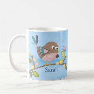 Personalised Bird Mug