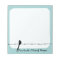 Personalised Bird On Barbed Wire Notepad