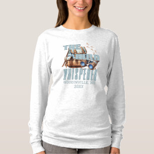 Personalised Bird Watching Location Date Name T-Shirt