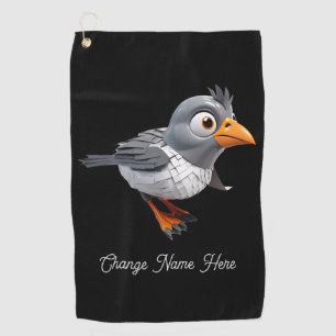 Personalised Birdie Golf Towel