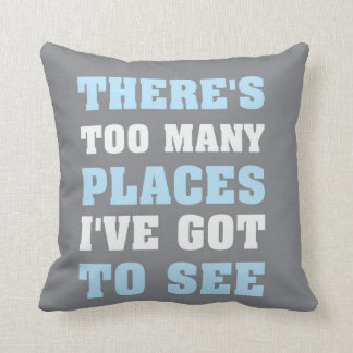 Personalised Birth Details Aeroplanes Pillow