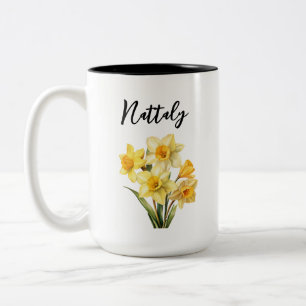 Personalised Birth Flower Mug - March
