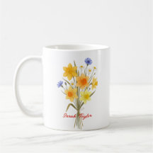 Personalised Birth Flower Narcissus Custom