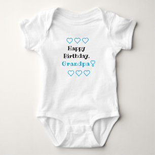 Personalised Birthday Baby Onepiece, Bodysuit
