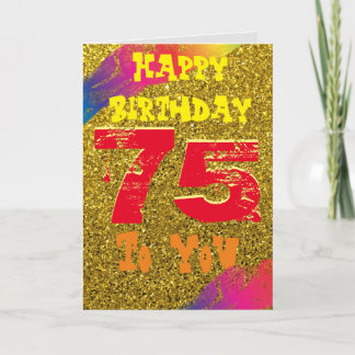 Personalised birthday card