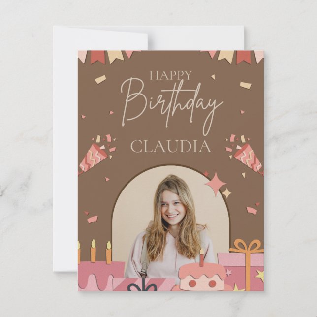 Personalised Birthday Cards (Front)