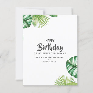 Personalised birthday cards -Birthday card creator