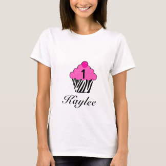 Personalised Birthday Cupcake T-shirt