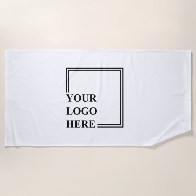 Personalised Birthday Custom Idea Create Your Own Beach Towel (Front)