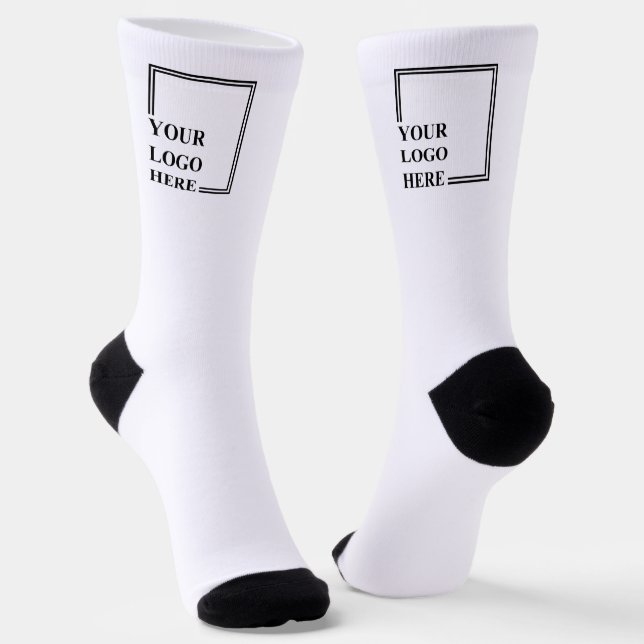 Personalised Birthday Custom Idea Create Your Own Socks (Angled)