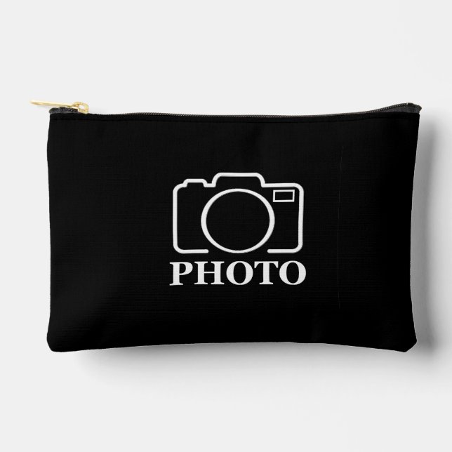 Personalised Birthday Gift Idea Upload Your Photo Accessory Pouch (Front)