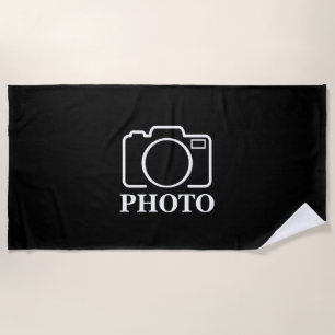 Personalised Birthday Gift Idea Upload Your Photo Beach Towel
