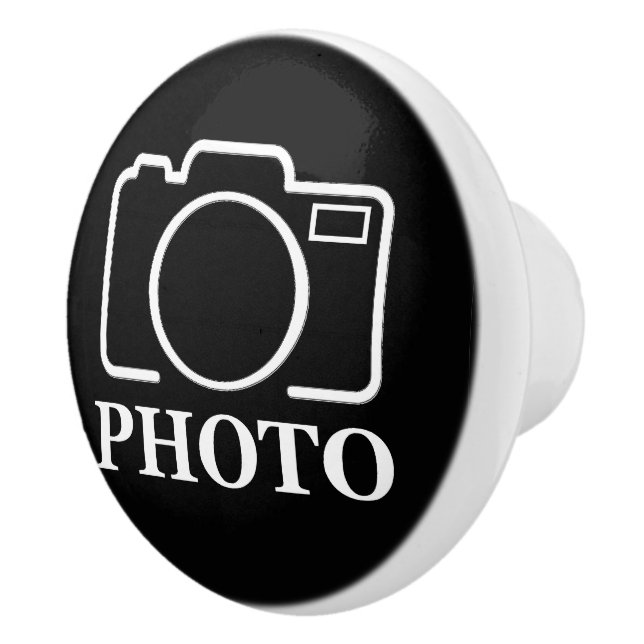 Personalised Birthday Gift Idea Upload Your Photo Ceramic Knob (Right)