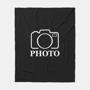 Personalised Birthday Gift Idea Upload Your Photo Fleece Blanket