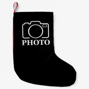 Personalised Birthday Gift Idea Upload Your Photo Small Christmas Stocking