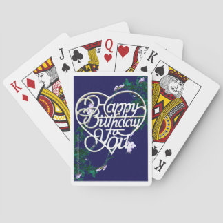 Personalised Birthday Gifts Classic Playing Cards