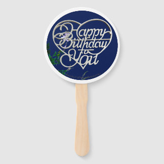 Personalised Birthday Gifts Hand Fan