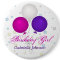 Personalised: Birthday Girl Button