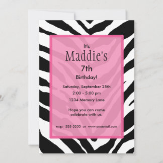 Personalised Birthday Invitation