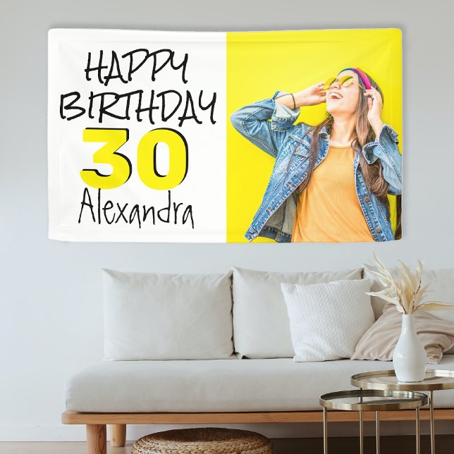 Personalised Birthday Photo Banner (Creator Uploaded)