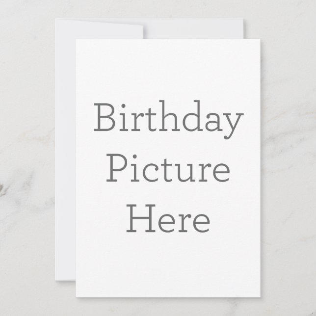 Flat Invitation, Size: 12.7 cm x 17.8 cm, Paper: Signature Matte, Envelopes: White (Front)