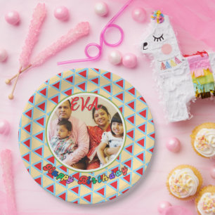 Personalised Birthday Plate – EVA’s Special Day