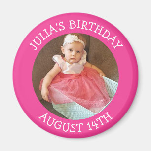 Personalised Birthday Reminder Magnet