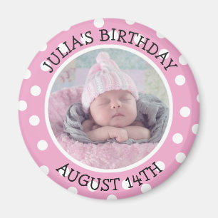 Personalised Birthday Reminder Magnet