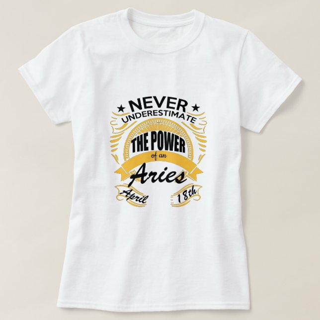 Personalised Birthday Shirt (Design Front)