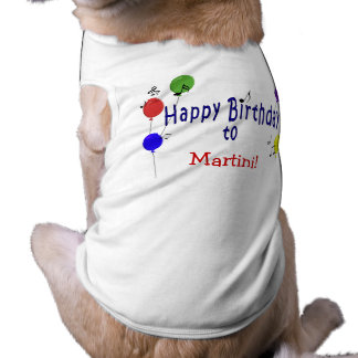 Personalised Birthday Song Shirt