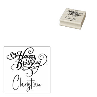 Personalised Birthday Stamp