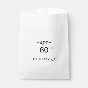 Personalised Birthday Stickers for Chocolate Kisse Favour Bag