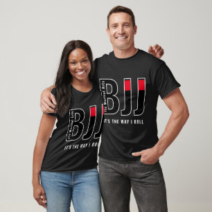 Personalised BJJ Mens Unisex Jiu Jitsu T-Shirt