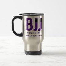 Personalised BJJ Way I Roll Jiu Jitsu Purple Belt
