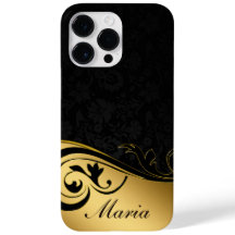 Personalised Black and Gold