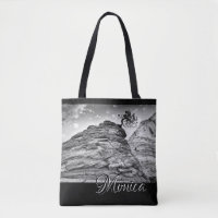 Personalised Black and White Zion Bonsai Photo